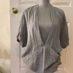 Urban Outfitters deep V shirt. Size M.